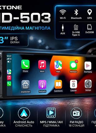 Магнітола nextone md-503 wince 6.0 6.3" | wi-fi | gps | carplay | bluetooth | 2×usb type-c | 2/32 gb