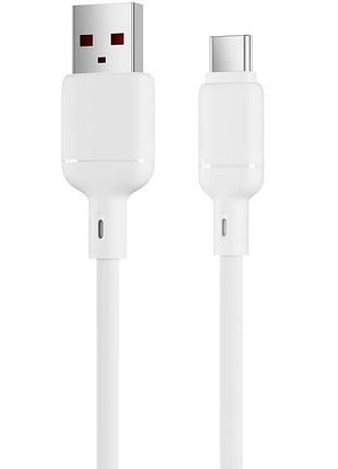 Дата кабель wiwu c088 stellar usb to type-c 2.1a (1m) white