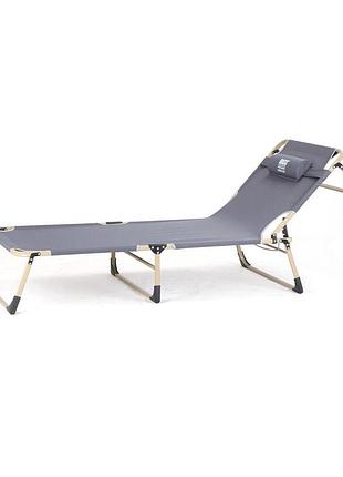 Розкладне туристичне ліжко з регулюванням спинки 193 х 75 х 30 см bass polska bh 31000