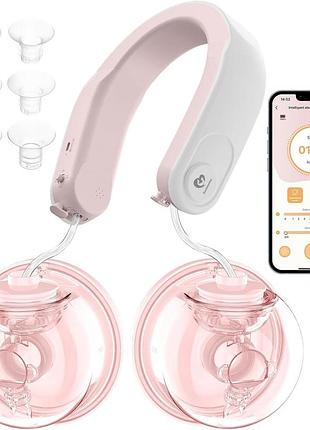 Беспроводной молокоотсос bellababy wearable breast pump с функцией подогрева шеи (двойной, 24 мм)
