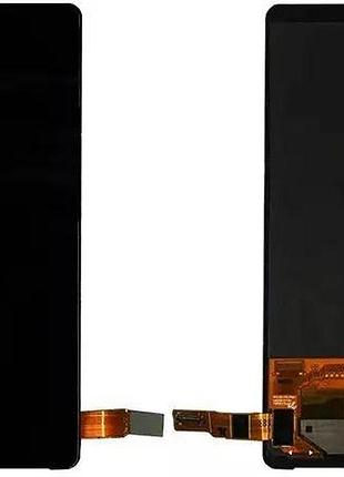 Дисплей sony xq-au52 xperia 10 ii із сенсором, black (oled)