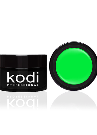 Гель фарба для нігтів kodi 4 мл №62 салатова неонова  20041892