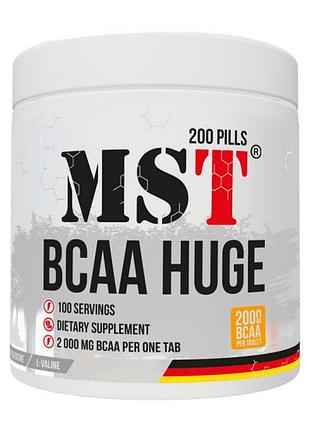 Амінокислоти mst bcaa huge (200 таблетс) (100183)