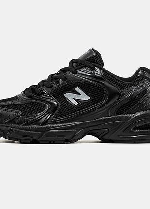 Женские кроссовки new balance 530 black 38-39-40