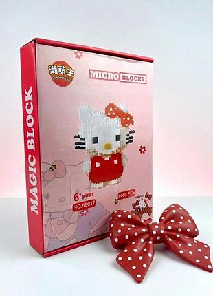 Конструктор magic blocks серія hello kitty , 4460 деталей