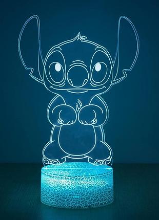 Дитячий нічник для хлопчика та дівчинки 3d led дитяча настільна лампа, декоративний світильник для дітей від usb стіч