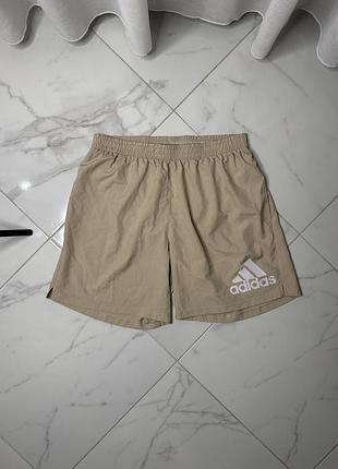 Спортивні шорти adidas aeroready оригінал / бежеві бігові шорти адідас розмір l