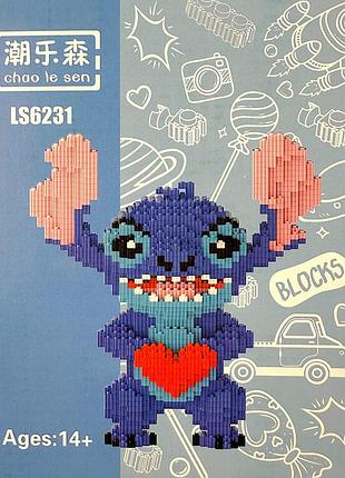 Конструктор magic blocks стич сердце, ls 6231 3