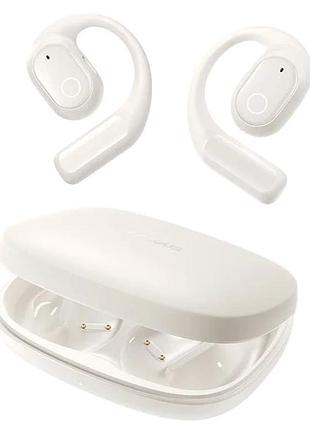 Беспроводные наушники baseus eli 10i fit open-ear tws earbuds ((white)