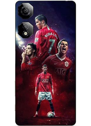Силиконовый бампер чехол для zte nubia neo 2 5g с рисунком ronaldo mu роналдо