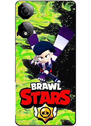 Чехол силиконовый бампер для zte nubia neo 2 5g с героем бравл эдгар brawl