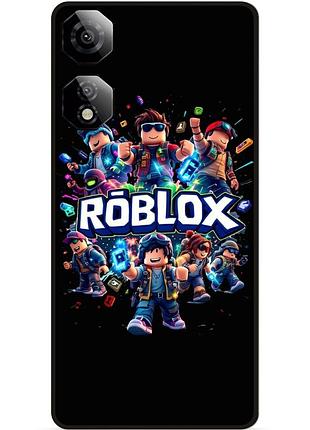 Силиконовый чехол бампер для zte nubia neo 2 5g с рисунком roblox роблокс