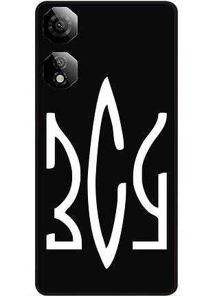 Силиконовый бампер чехол для zte nubia neo 2 5g с рисунком зсу украина
