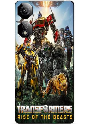 Чехол силиконовый бампер для zte nubia neo 2 5g звероботы трансформеры transformers
