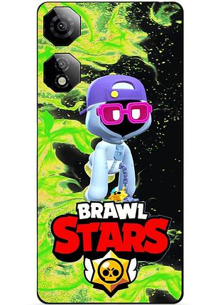 Чехол силиконовый бампер для zte nubia neo 2 5g с героем бравл шейд brawl