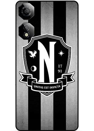 Силиконовый чехол бампер для zte nubia neo 2 5g с рисунком wednesday уэнздей
