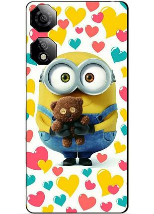 Силиконовый бампер чехол для zte nubia neo 2 5g с рисунком миньон боб minion