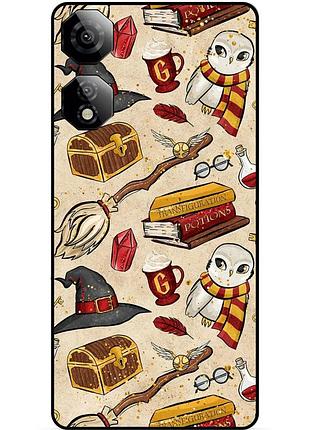 Чехол силиконовый бампер для zte nubia neo 2 5g с картинкой gryffindor гриффиндор гарри поттер harry potter