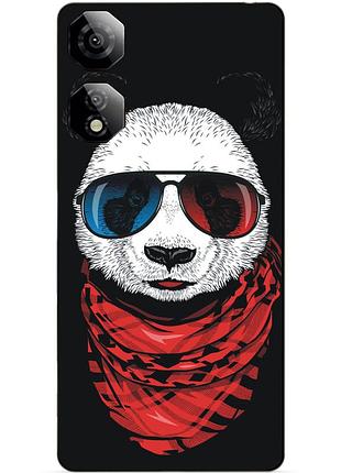 Чехол силиконовый бампер для zte nubia neo 2 5g с рисунком панда