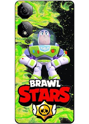 Чехол силиконовый бампер для zte nubia neo 2 5g с героем бравл базз лайтер brawl