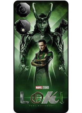 Чехол силиконовый бампер для zte nubia neo 2 5g с рисунком loki marvel