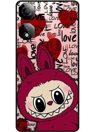 Чехол силиконовый бампер для zte nubia neo 2 5g с рисунком лабубу labubu