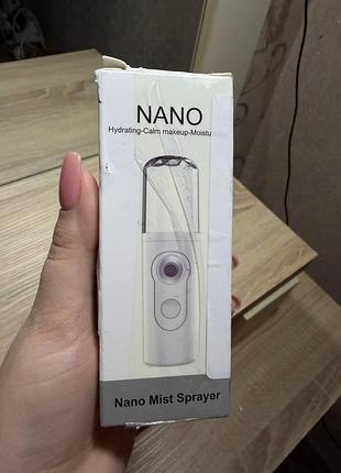 Портативный ультразвуковой увлажнитель для кожи лица nano mist sprayer