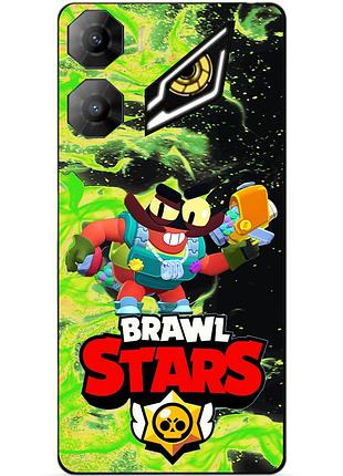 Чехол силиконовый бампер для zte nubia neo 3 5g с героем бравл клэнси brawl