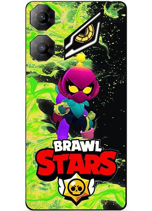 Чехол силиконовый бампер для zte nubia neo 3 5g с героем бравл лили brawl