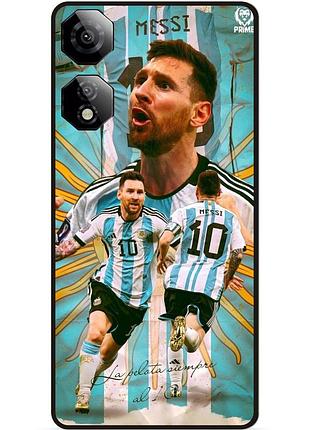 Силиконовый бампер чехол для zte nubia neo 2 5g с рисунком messi аргентина месси