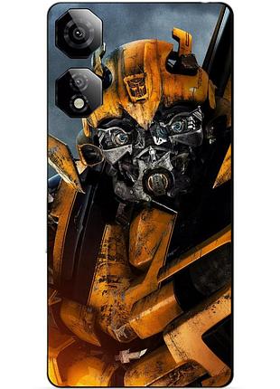 Силіконовий чохол бампер для zte nubia neo 2 5g з малюнком бамблбі bumblebee трансформери