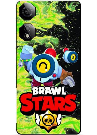Чехол силиконовый бампер для zte nubia neo 2 5g с героем бравл нани brawl