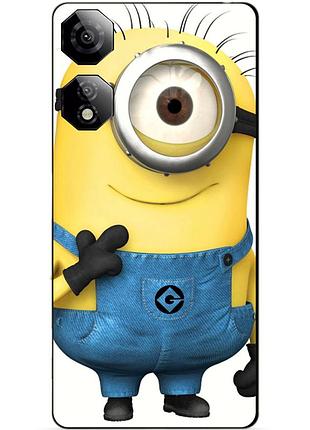 Силиконовый бампер чехол для zte nubia neo 2 5g с рисунком миньон кевин minion