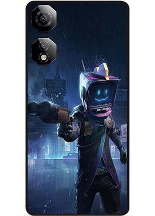 Чехол силиконовый бампер для zte nubia neo 2 5g с картинкой пабг puвg
