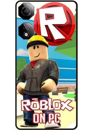 Силиконовый чехол для zte nubia neo 2 5g с картинкой роблокс roblox