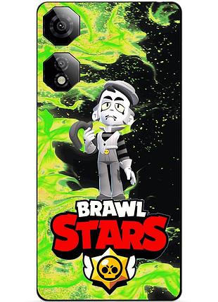 Чехол силиконовый бампер для zte nubia neo 2 5g с героем бравл грей brawl