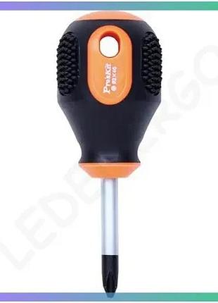 Викрутка крестова pro'skit 9sd-220b для зборки та ремонту інструмент для майстрів
