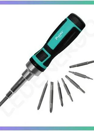 Викрутка зі змінними бітами pro'skit sd-9821 інструмент для збирання та ремонту