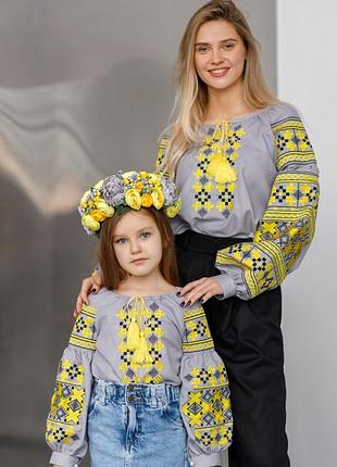 Вишиванка для дівчинки 158