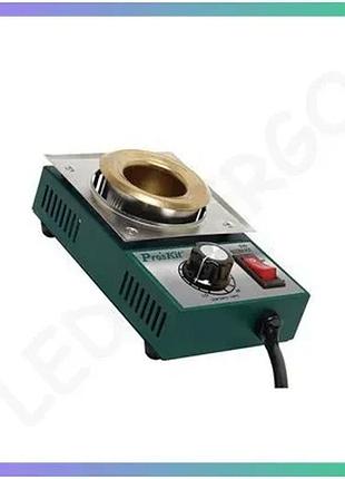 Паяльна ванна pro'skit ss-551b 150 вт для пайки і ремонту електроніки sku_ss-551b