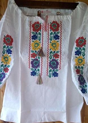 Вышиванка для девочки галинка 3