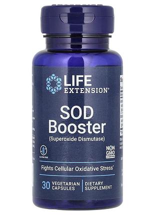Супероксиддисмутаза, sod booster, life extension, 30 вегетарианских капсул
