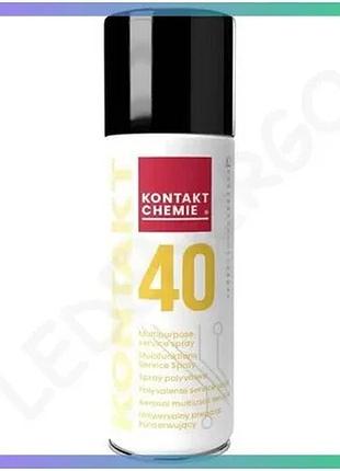 Антикорозійний засіб kontakt chemie kontakt 40 200 мл для захисту металу від іржі sku_1035465 79009-ag