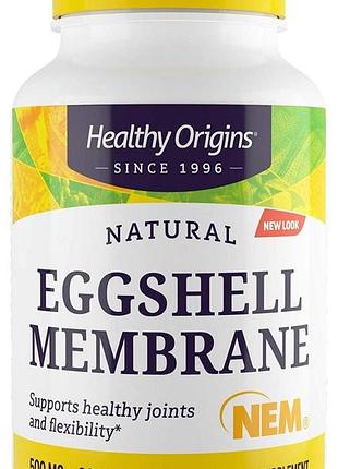 Яєчна шкаралупа, eggshell membrane, healthy origins, 500 мг, 30 капсул