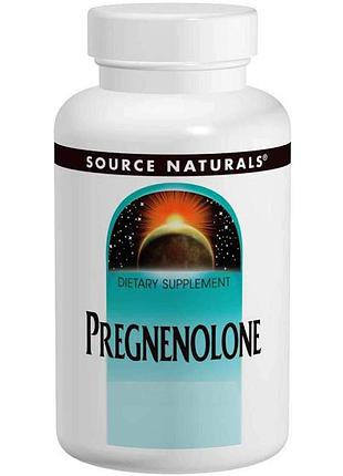 Прегненолон, pregnenolone, source naturals, 50 мг, 120 таблеток