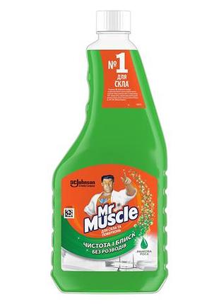Средство для мытья стекол mr muscle утренняя роса запаска плоская 500 мл