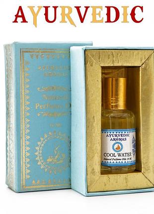 Парфюмерное масло освежающая вода ayurvedic cool water 10ml.