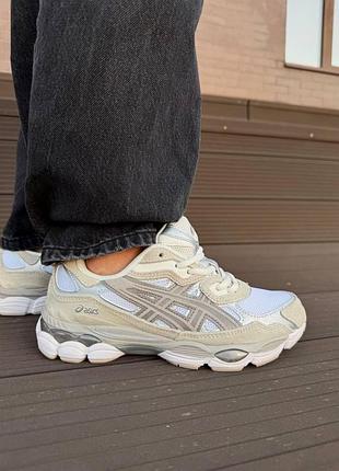 Asics gel-nyc beige white