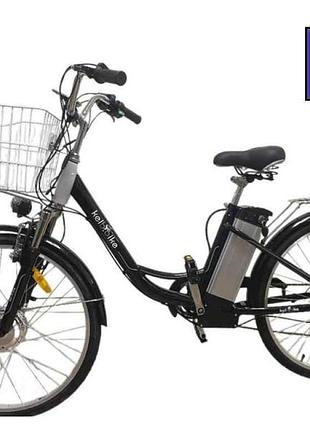 Электровелосипед дорожный 26 500wpas кол. синий тм kelb.bike