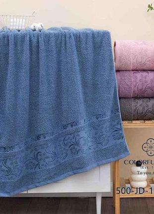 Полотенце 80*160 махра сауна арт.500-12 тм colorfulhome